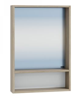 Зеркало СанТа Прима 700345 50см дуб светлый